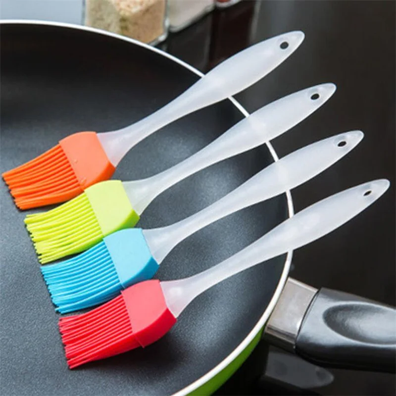 Silicone Spatula Barbeque Brush Cooking BBQ Heat Resistant Oil Condiment Brushes Kitchen Bar Cake Baking Tools Utensil Supplies
Silicone Spatula Barbeque Brush Cooking BBQ Heat Resistant Oil Condiment Brushes Kitchen Bar Cake Baking Tools Utensil Supplies