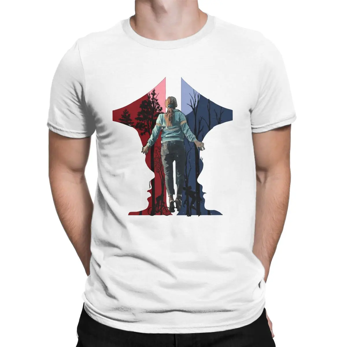 Stranger Things Upside Down Max Mayfield Shirt Sticjer Classic t shirt for men Novelty 100% Cotton Graphic Printed Clothes
Stranger Things Upside Down Max Mayfield Shirt Sticjer Classic t shirt for men Novelty 100% Cotton Graphic Printed Clothes