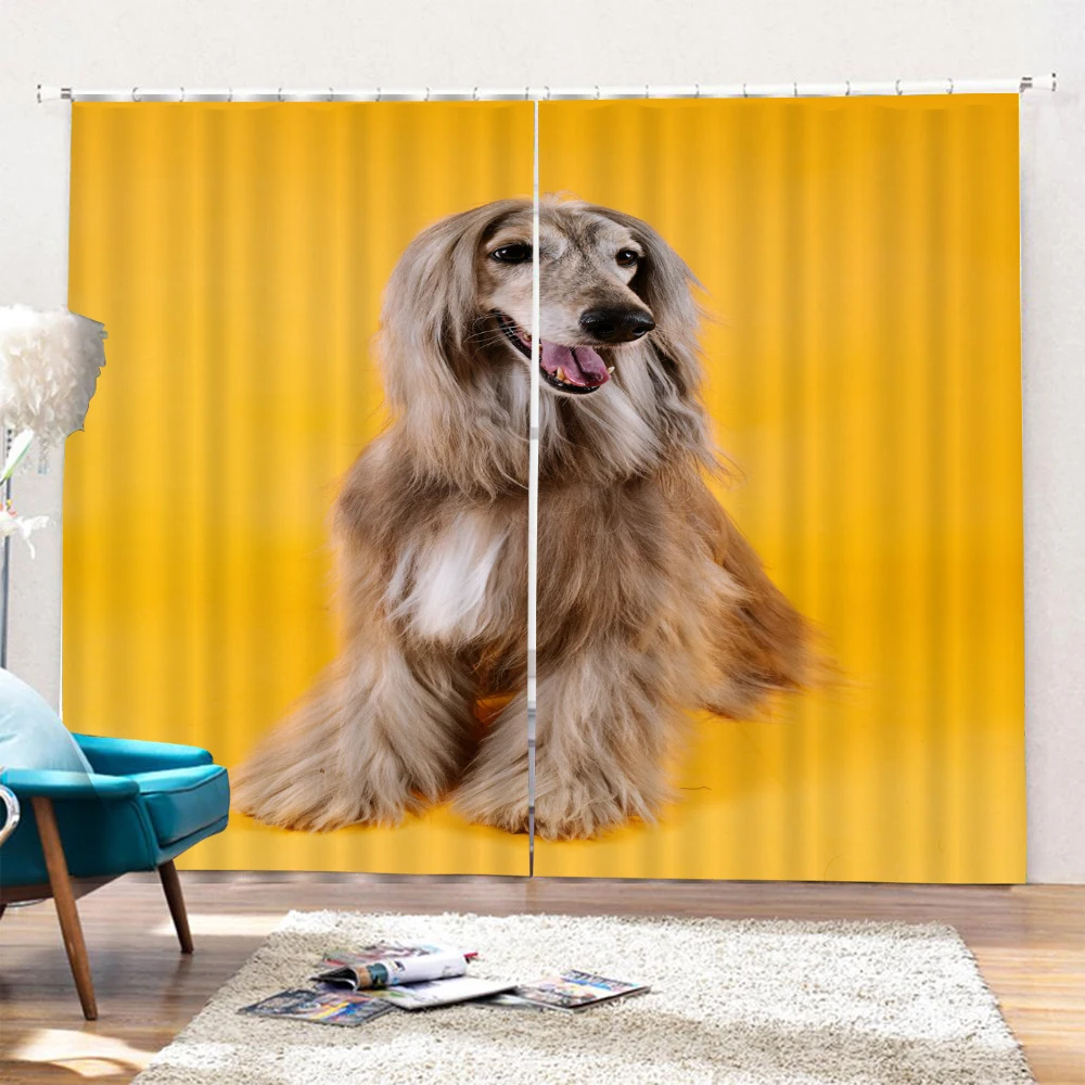 Cartoon Dog Black Gray Curtains Window Treatment Blinds Finished Drapes Window Blackout Curtains For Living Room Bedroom
Cartoon Dog Black Gray Curtains Window Treatment Blinds Finished Drapes Window Blackout Curtains For Living Room Bedroom