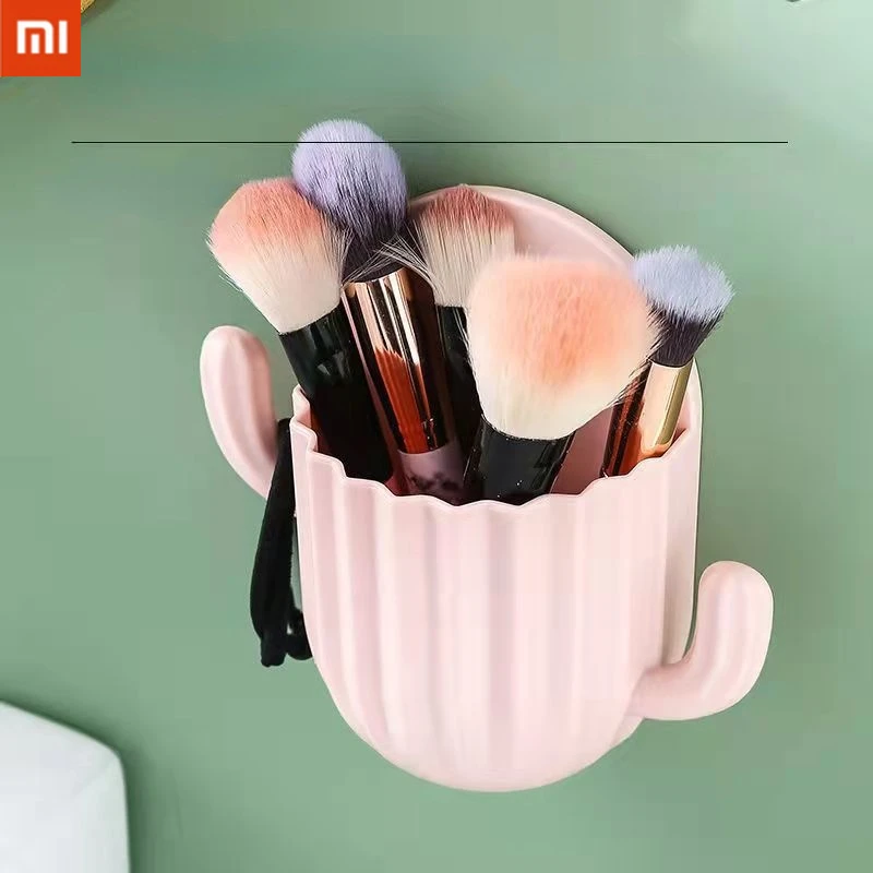 Xiaomi Wall-mounted Storage Box Makeup Tool Storage Makeup Brushes Sundries Sorting Space Saving Strong Paste No Punching
Xiaomi Wall-mounted Storage Box Makeup Tool Storage Makeup Brushes Sundries Sorting Space Saving Strong Paste No Punching