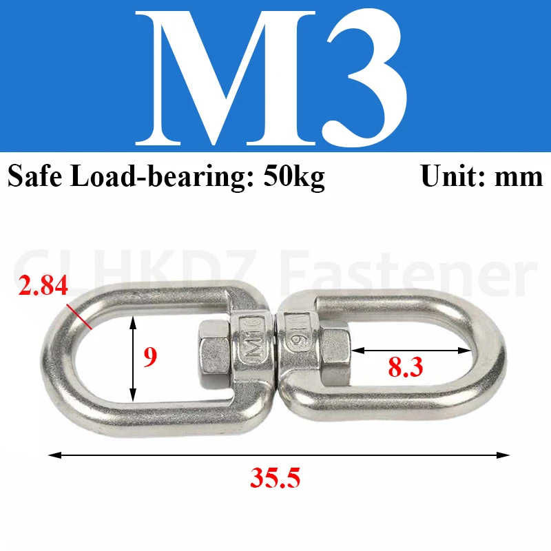 M3-M28 Вращающееся универсальное кольцо из нержавеющей стали 304, 8-образное поворотное кольцо, двустороннее вращающееся кольцо, стопорная цепь, соединительная пряжка
M3-M28 Вращающееся универсальное кольцо из нержавеющей стали 304, 8-образное поворотное кольцо, двустороннее вращающееся кольцо, стопорная цепь, соединительная пряжка