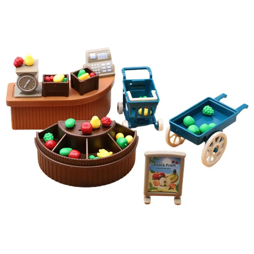 1Set Pretend Toy Lightweight Comfortable Hand Feeling Lovely Cute Simulation Mini Fruit Shop Shop Model for Kids
1Set Pretend Toy Lightweight Comfortable Hand Feeling Lovely Cute Simulation Mini Fruit Shop Shop Model for Kids
