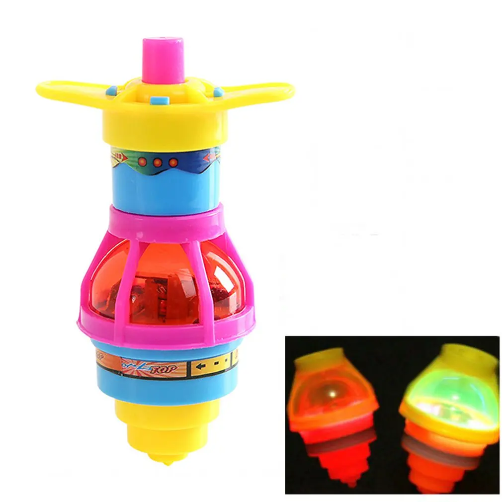 Classic Spinning Tops Toy Funny Light Gyro Toy Hand Push Down Spinner Top Flash Gyro Kids Boy Birthday Gift Children
Classic Spinning Tops Toy Funny Light Gyro Toy Hand Push Down Spinner Top Flash Gyro Kids Boy Birthday Gift Children