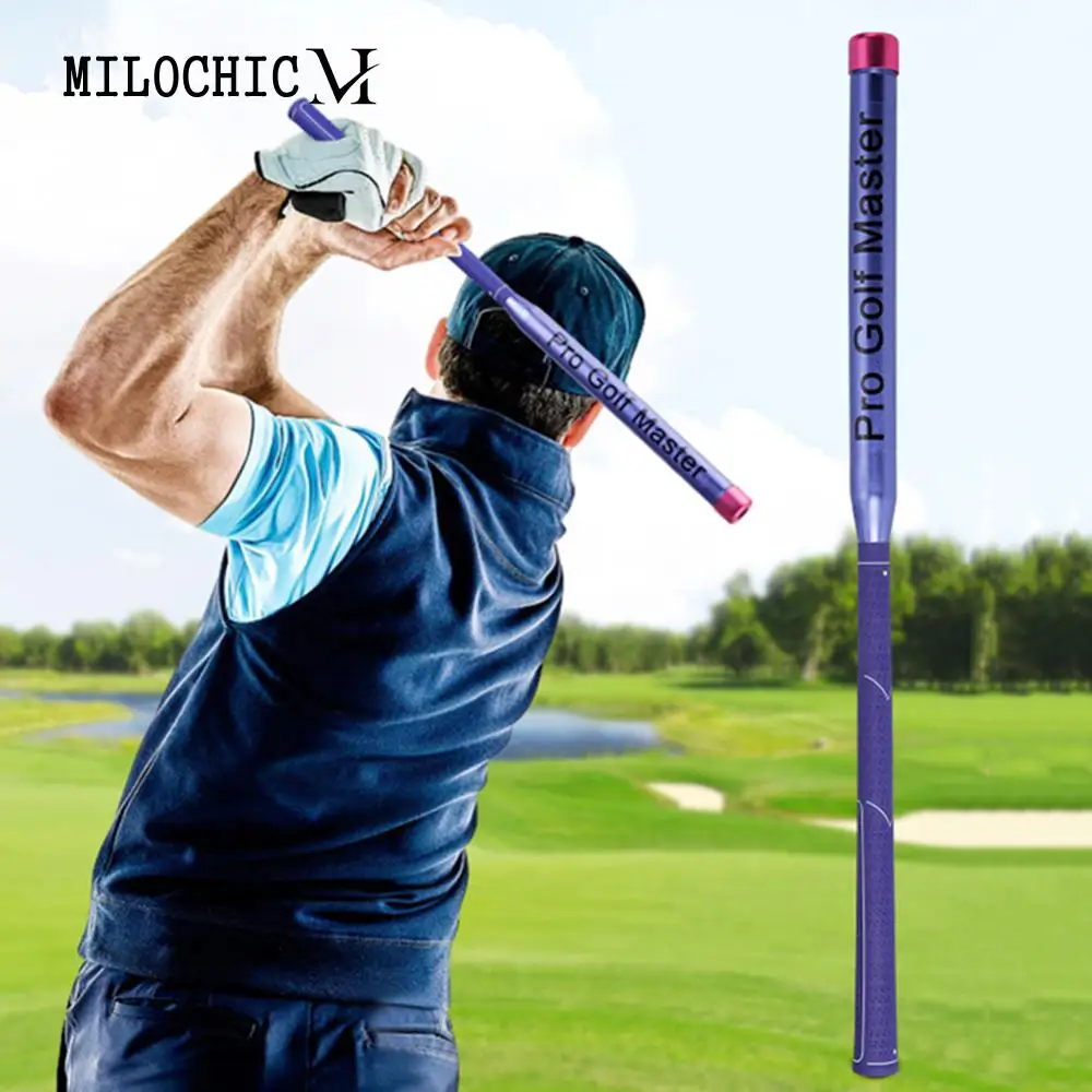 

Golf Swing Trainer To Improve Hinge/Forearm Rotation/Shoulder Turn Golf Swing Master Training Aid Golf Practice Warm-Up Stick