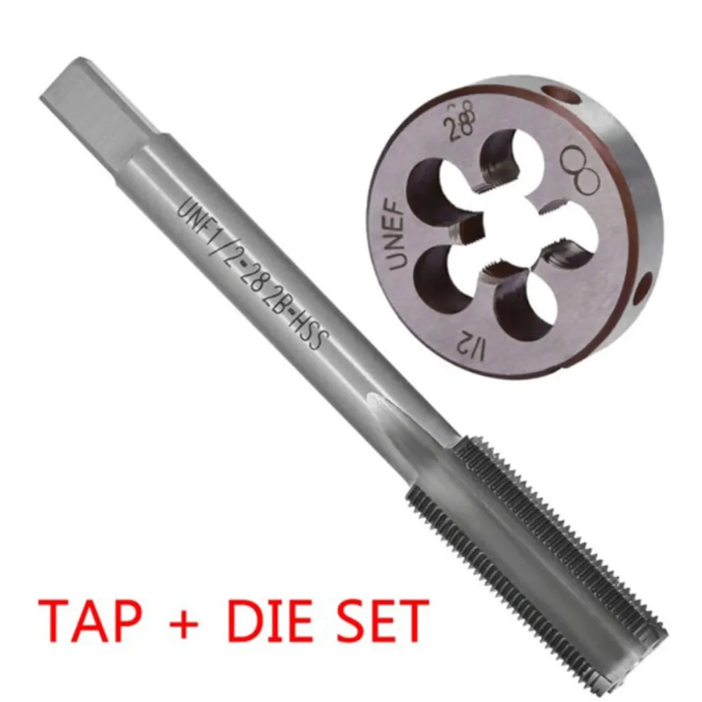 Unef Thread Tool Unef Tap&Die 1/2-28 UNEF Accessories Durable Fittings High Hardness Right Hand Tool Brand New
Unef Thread Tool Unef Tap&Die 1/2-28 UNEF Accessories Durable Fittings High Hardness Right Hand Tool Brand New