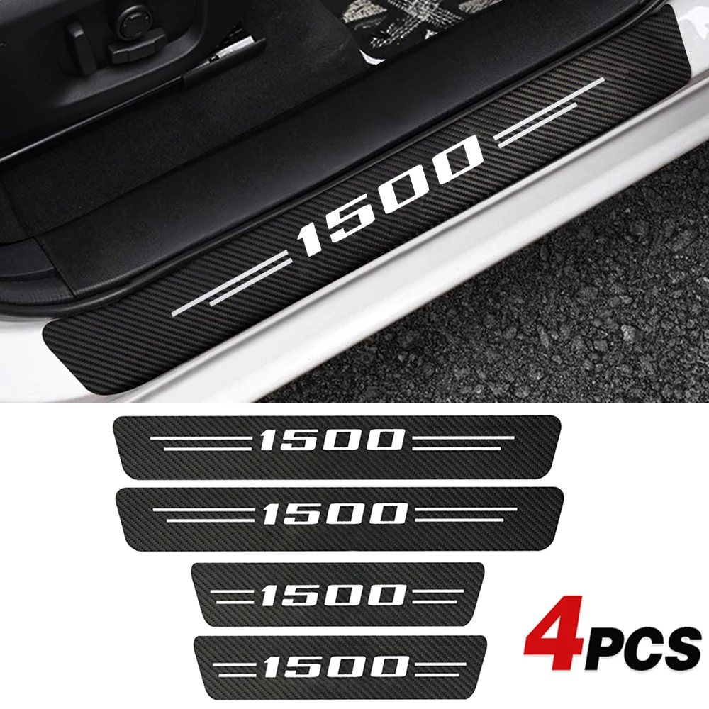 4pcs Car Door Sill Protector Plate Step Auto Trunk Threshold Stickers For Ford GMC Dodge Ram 1500 4D Decal Styling Accessories
4pcs Car Door Sill Protector Plate Step Auto Trunk Threshold Stickers For Ford GMC Dodge Ram 1500 4D Decal Styling Accessories
