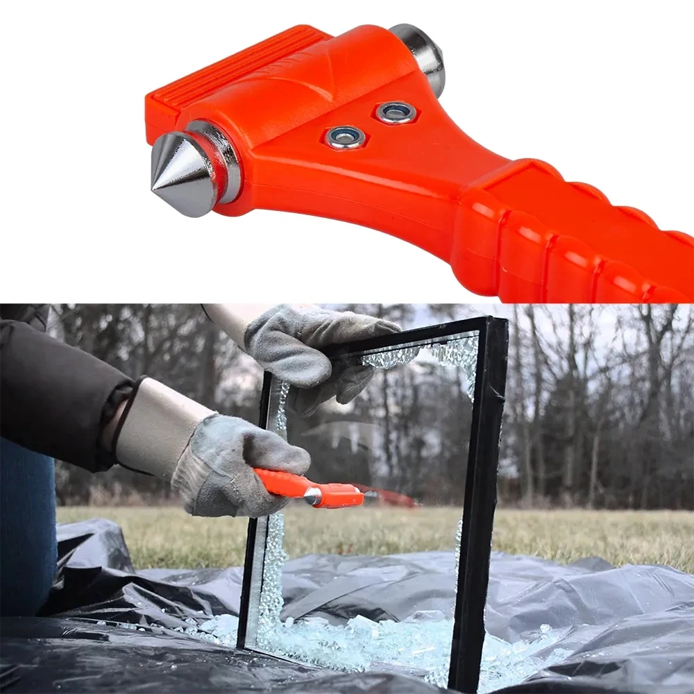 New Mini Car Safety Hammer Life Saving Escape Emergency Hammer Window Glass Breaker Seat Belt Cutter Car Rescue Red Hammer Tools
New Mini Car Safety Hammer Life Saving Escape Emergency Hammer Window Glass Breaker Seat Belt Cutter Car Rescue Red Hammer Tools
