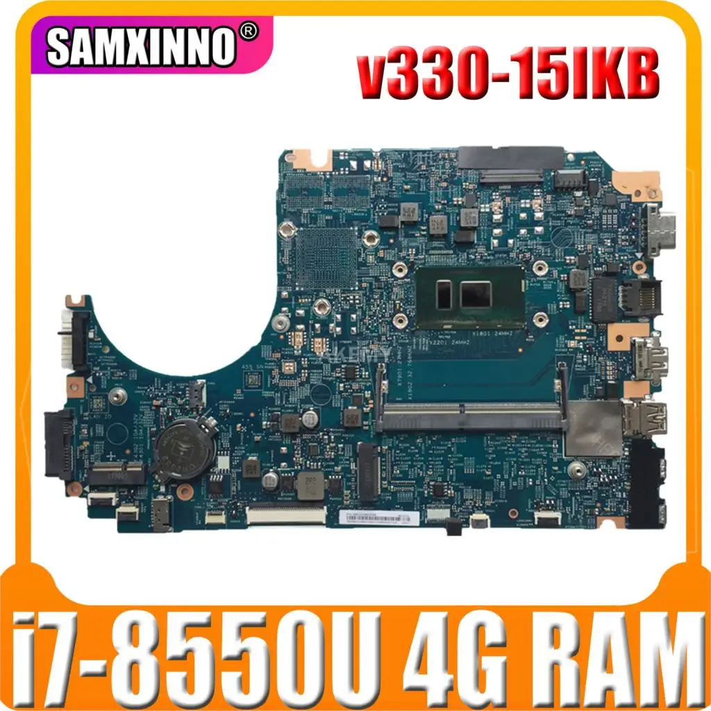 For Lenovo V330-15IKB Laptop Motherboard i7-8550U 4G RAM LV315KB MB 17807-3 448.0DC04.0031 5B20Q60093 100% test intact
For Lenovo V330-15IKB Laptop Motherboard i7-8550U 4G RAM LV315KB MB 17807-3 448.0DC04.0031 5B20Q60093 100% test intact
