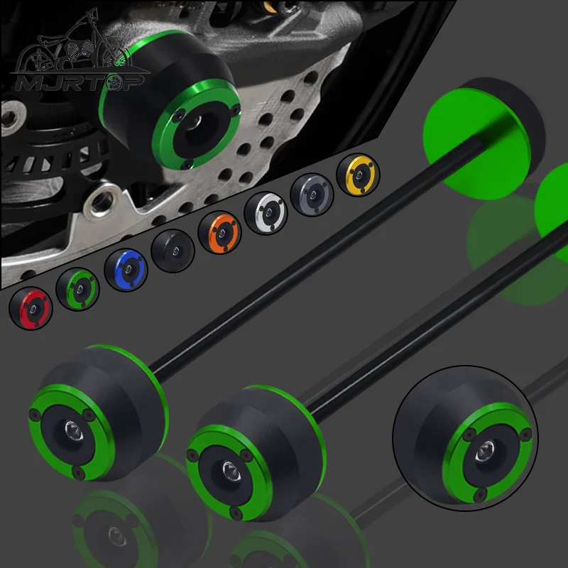 Motorcycle CNC Front Wheel Fork Axle Sliders Falling Protector Kit For KAWASAKI Z800 Z1000SX Ninja1000 KLE 650 VERSYS Z 1000 SX
Motorcycle CNC Front Wheel Fork Axle Sliders Falling Protector Kit For KAWASAKI Z800 Z1000SX Ninja1000 KLE 650 VERSYS Z 1000 SX