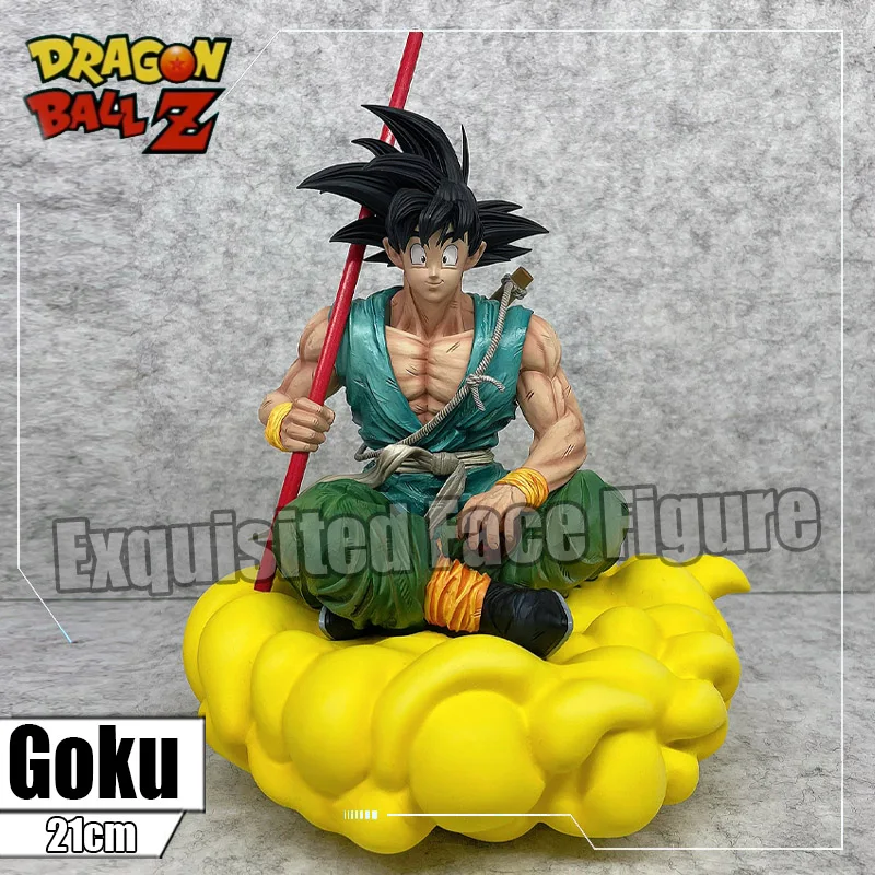 21cm Dragon Ball Z Kintoun Son Goku Figure Son Goku with Cloud GK Statue Pvc Action Figure Collection Model Toy gifts
21cm Dragon Ball Z Kintoun Son Goku Figure Son Goku with Cloud GK Statue Pvc Action Figure Collection Model Toy gifts