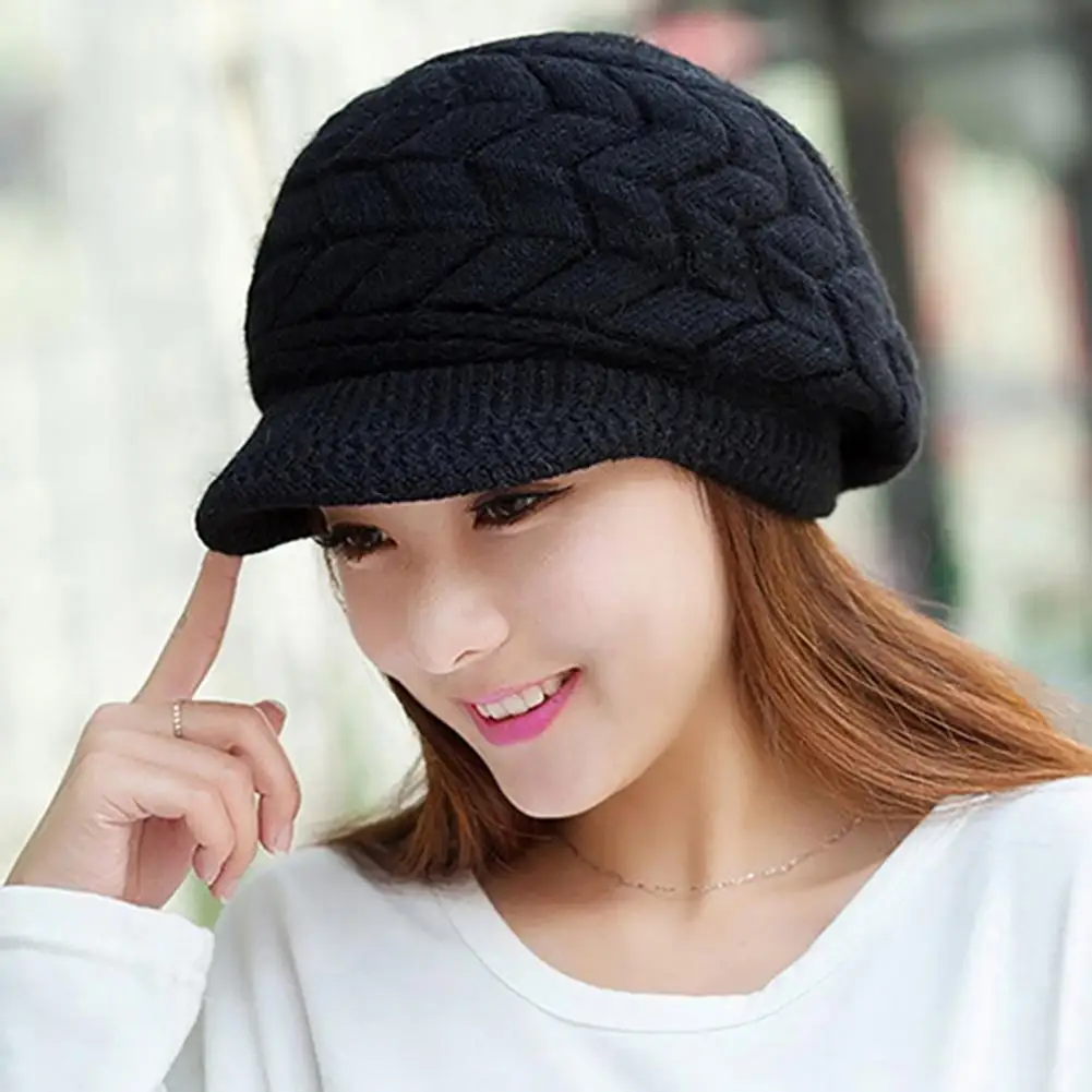 Flat Brim Shape Adjustable Casual Style Knitted Hat for Daily Shopping
Flat Brim Shape Adjustable Casual Style Knitted Hat for Daily Shopping