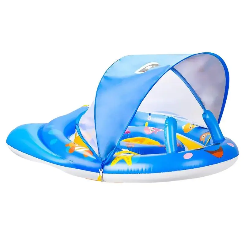 Toddler Pool Float Inflatable Swim Float With Detachable Sun Protection Canopy Swim Training Ring For Kids Indoor Outdoor Pools
Toddler Pool Float Inflatable Swim Float With Detachable Sun Protection Canopy Swim Training Ring For Kids Indoor Outdoor Pools