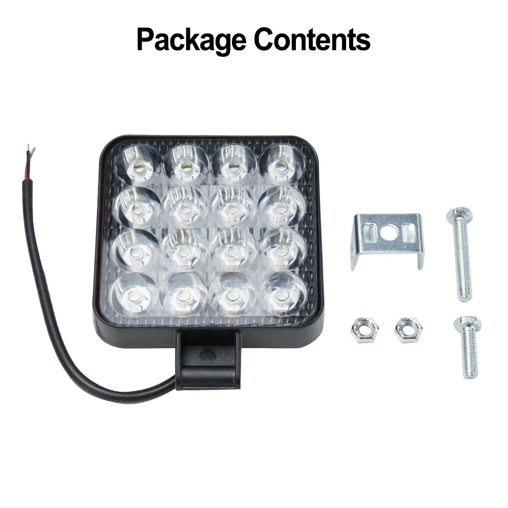 Spotlight Working Light 1200LM 12v 24v 1PCS 48w 16LED Accessories Truck Off Road Tractor Waterproof Easy To Fit
Spotlight Working Light 1200LM 12v 24v 1PCS 48w 16LED Accessories Truck Off Road Tractor Waterproof Easy To Fit