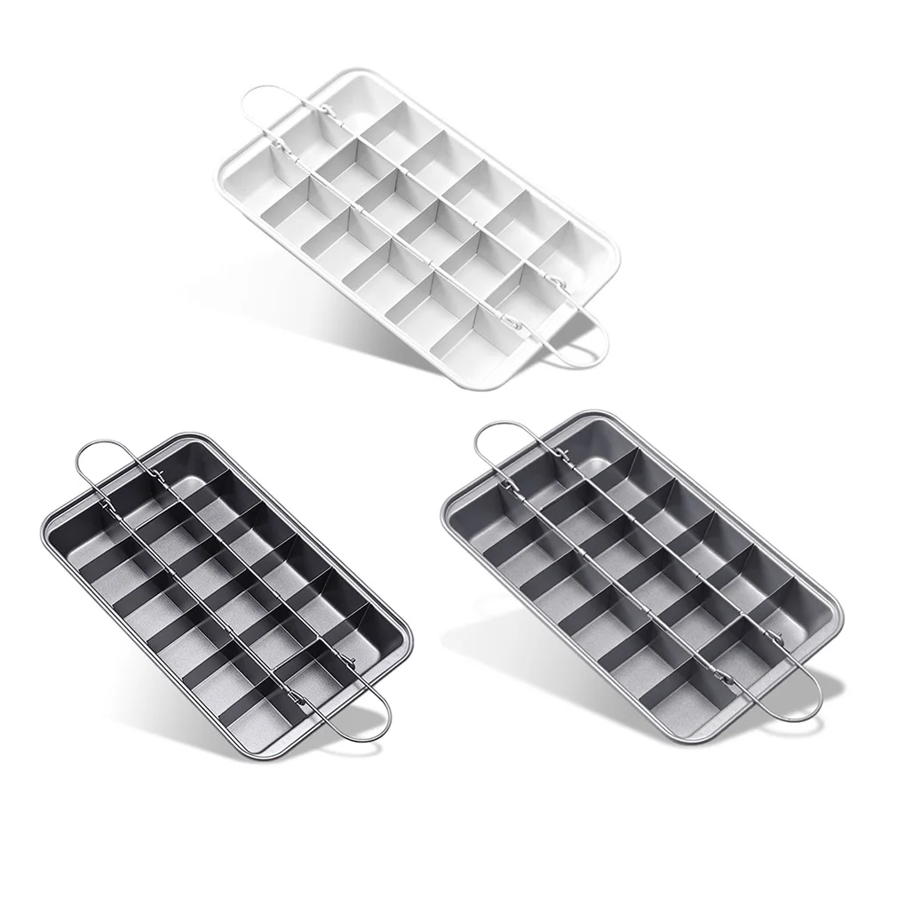 Baking Tray Non-stick Square Cake Pan Carbon Steel Seamless Kitchen Cooking Plate with Dividers
Baking Tray Non-stick Square Cake Pan Carbon Steel Seamless Kitchen Cooking Plate with Dividers