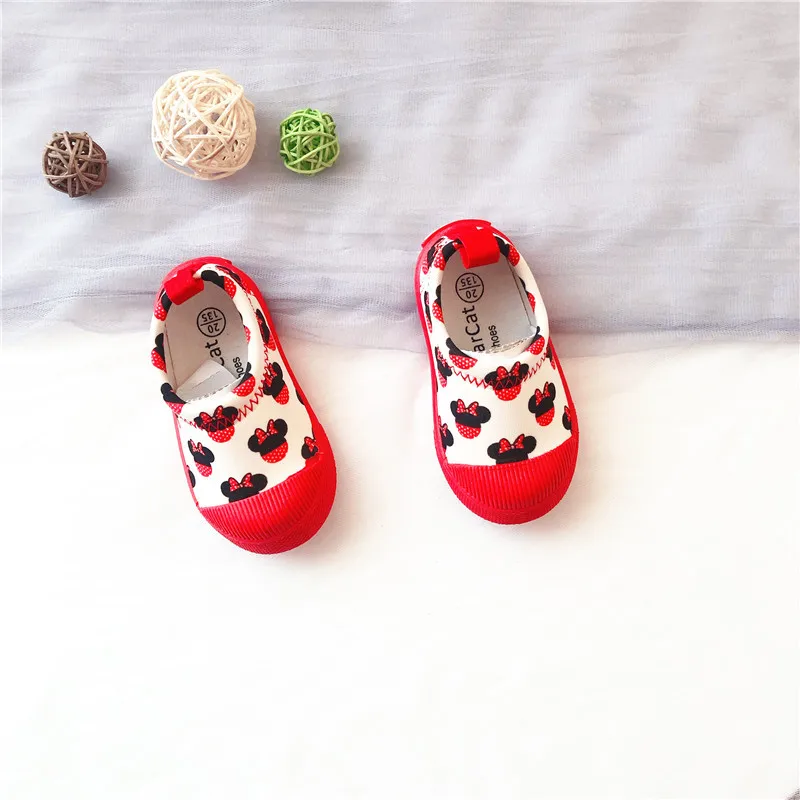 Новые весенние детские эластичные парусиновые туфли Disney с защитой от ударов, детские туфли с мягкой подошвой для малышей, повседневные туфл... 
Новые весенние детские эластичные парусиновые туфли Disney с защитой от ударов, детские туфли с мягкой подошвой для малышей, повседневные туфл...