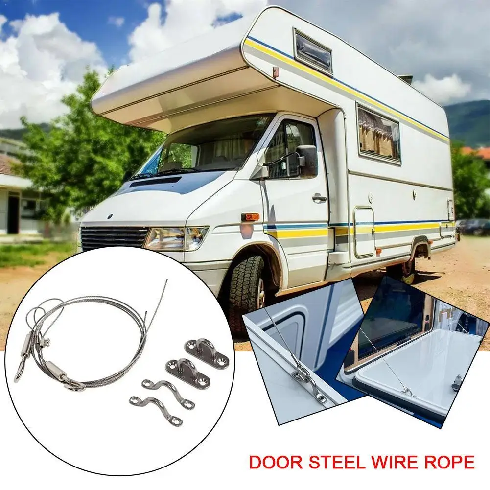 Car Accessories Hatchdoor Wire Pull Rope 304 Stainless Steel Material Adjustable length For RV Motorhome Campers 
Car Accessories Hatchdoor Wire Pull Rope 304 Stainless Steel Material Adjustable length For RV Motorhome Campers