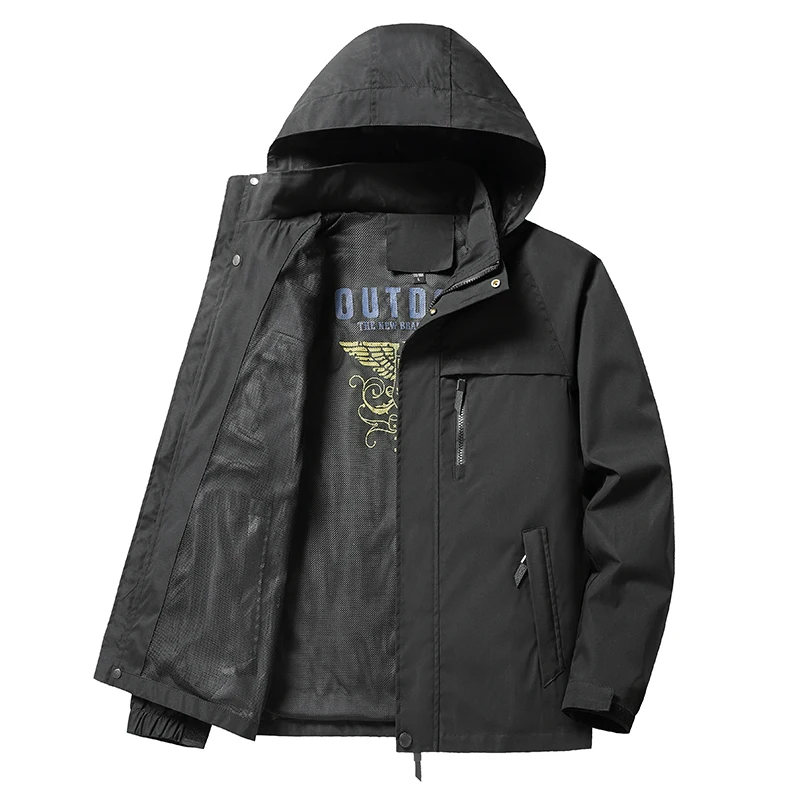 Cargo Jackets for Men Lightweight Hoodies Waterproof Windproof Zipper Outdoor Sports Bomber Jacket Windbreaker Oversize 7XL 8XL
Cargo Jackets for Men Lightweight Hoodies Waterproof Windproof Zipper Outdoor Sports Bomber Jacket Windbreaker Oversize 7XL 8XL