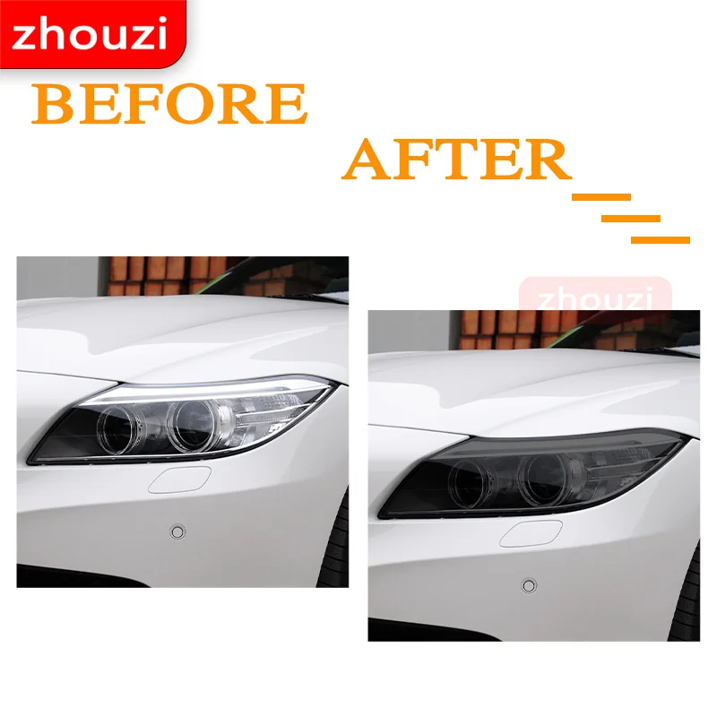 For BMW Z4 E89 2009-2016 G29 2019 2020 Car Headlight Tint Black Protective Film Protection Transparent TPU Sticker Accessories
For BMW Z4 E89 2009-2016 G29 2019 2020 Car Headlight Tint Black Protective Film Protection Transparent TPU Sticker Accessories