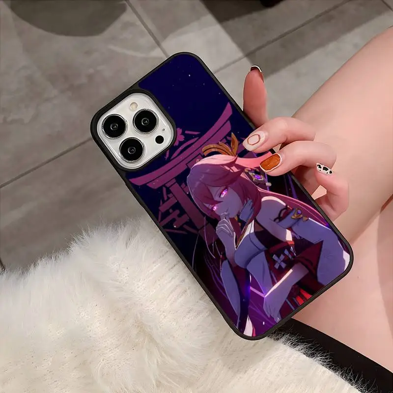 Yae Miko Genshin Impact Phone Case For Samsung S7 S8 S9 S10 S20 S30 Edge Plus Note 5 7 8 9 10 20 Pro Silicone Trendy Shell
Yae Miko Genshin Impact Phone Case For Samsung S7 S8 S9 S10 S20 S30 Edge Plus Note 5 7 8 9 10 20 Pro Silicone Trendy Shell
