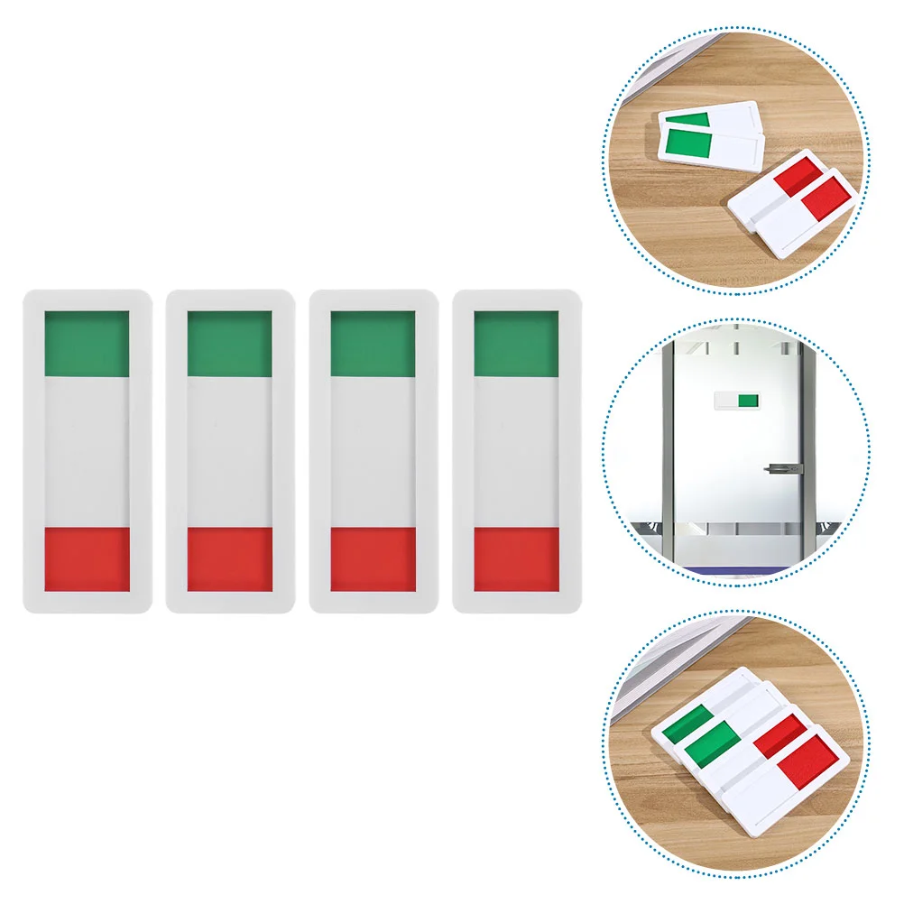 4pcs Status Switching Signs Slider Door Signs Vacant In Use Door Signs Toilet Signs
4pcs Status Switching Signs Slider Door Signs Vacant In Use Door Signs Toilet Signs