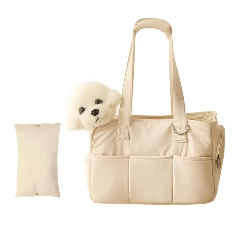 Dog Travel Bag Carrier Pet Carry Bag Breathable Double Side Windows Fashion Dog Carrier For Small Dogs With Shoulder Strap
Dog Travel Bag Carrier Pet Carry Bag Breathable Double Side Windows Fashion Dog Carrier For Small Dogs With Shoulder Strap