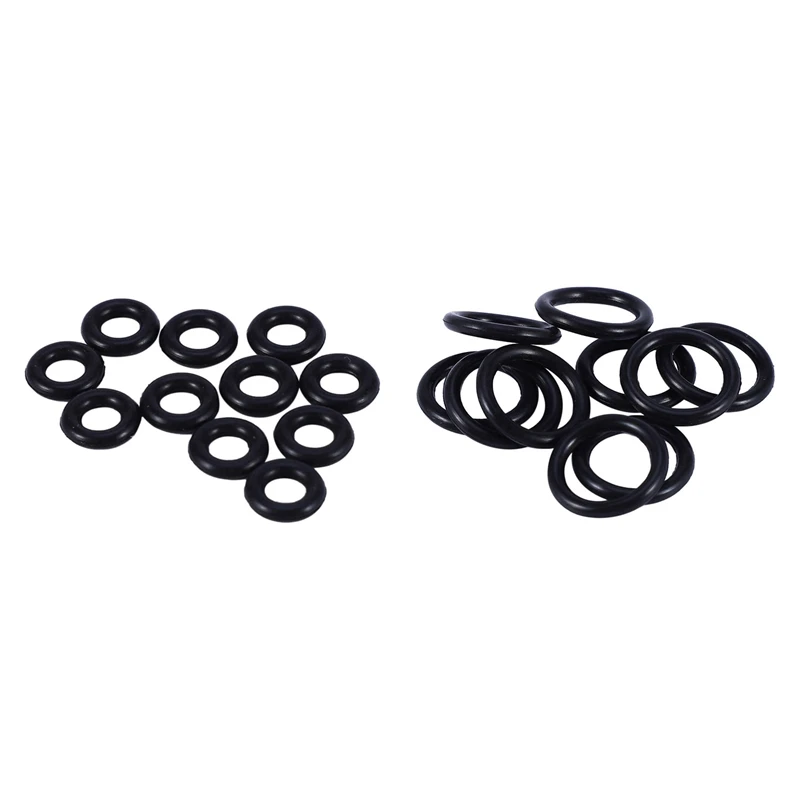 20 Pcs Black Rubber Oil Seal O Shaped Rings Seal Washers, 10 Pcs 8 X 4 X 2 mm & 10 Pcs 16 X 12 X 2 mm 
20 Pcs Black Rubber Oil Seal O Shaped Rings Seal Washers, 10 Pcs 8 X 4 X 2 mm & 10 Pcs 16 X 12 X 2 mm