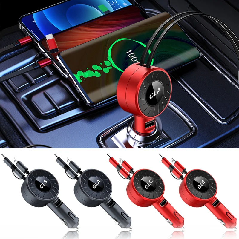 Fast Charging Phone Adapter USB Car Charger for Mercedes Benz W203 W204 GLA ML GL A B C E S SLK Class GLC W176 W246 W205 X253
Fast Charging Phone Adapter USB Car Charger for Mercedes Benz W203 W204 GLA ML GL A B C E S SLK Class GLC W176 W246 W205 X253