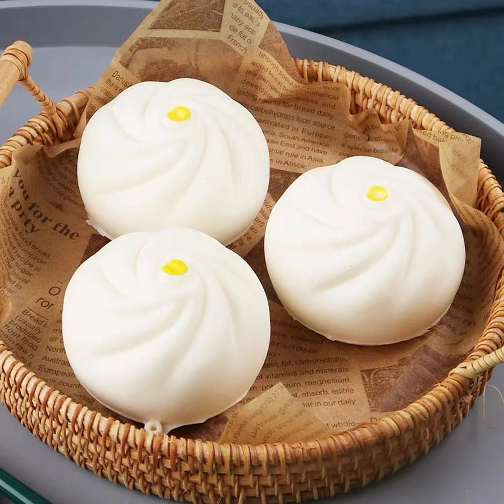 1PC Simulation Steamed Bun Squeeze Toys Slow Stress Relief Buns Toys Antistress Ball Dumpling Model Kitchen Toys
1PC Simulation Steamed Bun Squeeze Toys Slow Stress Relief Buns Toys Antistress Ball Dumpling Model Kitchen Toys