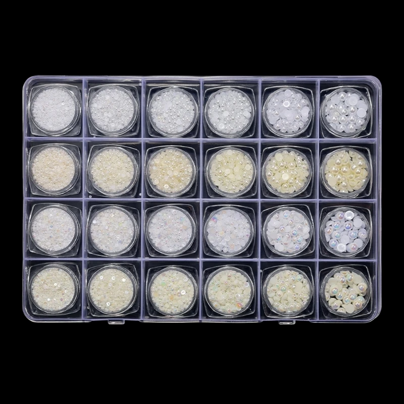 24-Grid Nail Art Decorations DIY Manicure Nail Jewelry Tips Multi-Shape Nail Charms Manicure Accessories for Arts Crafts
24-Grid Nail Art Decorations DIY Manicure Nail Jewelry Tips Multi-Shape Nail Charms Manicure Accessories for Arts Crafts