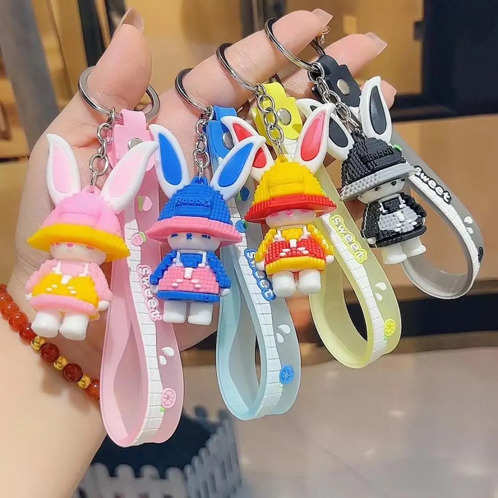 Bunny Keychain Building Block Animal Store Keys Phone Car Couple Gift Bunny Bag Pendant Rabbit Keychain for Daily Use
Bunny Keychain Building Block Animal Store Keys Phone Car Couple Gift Bunny Bag Pendant Rabbit Keychain for Daily Use