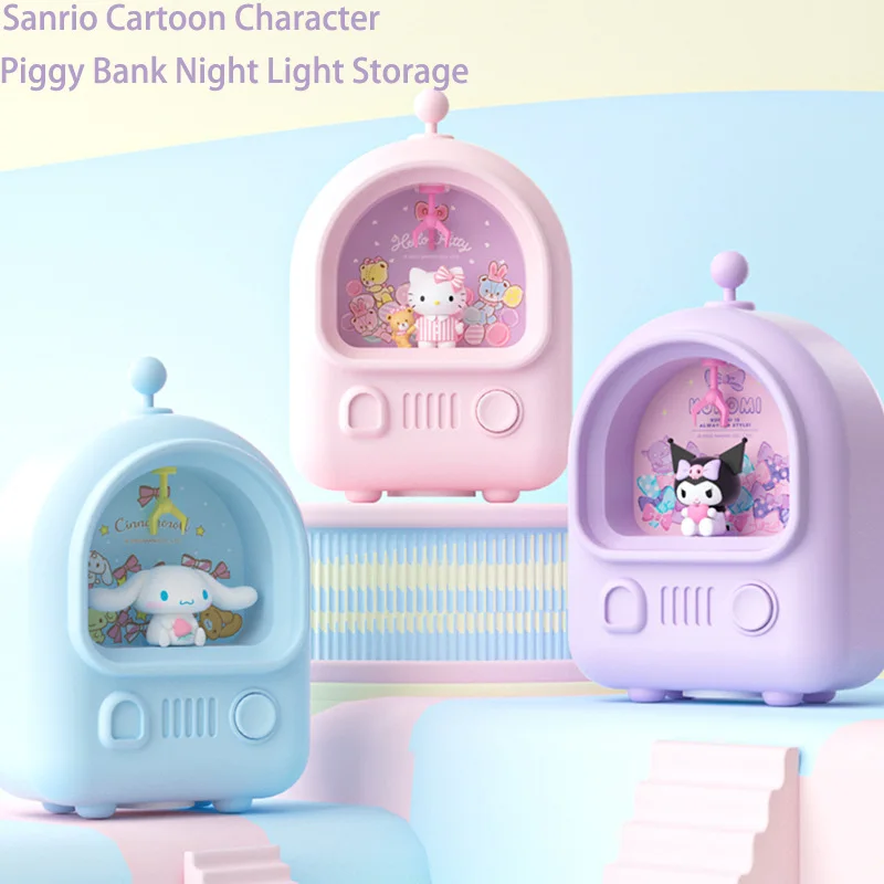 Kawaii 3D Sanrio Hello Kittys Kuromi Cinnamonroll ночной Светильник Милая красота спальня настольная прикроватная Копилка Ночная лампа для хранения
Kawaii 3D Sanrio Hello Kittys Kuromi Cinnamonroll ночной Светильник Милая красота спальня настольная прикроватная Копилка Ночная лампа для хранения
