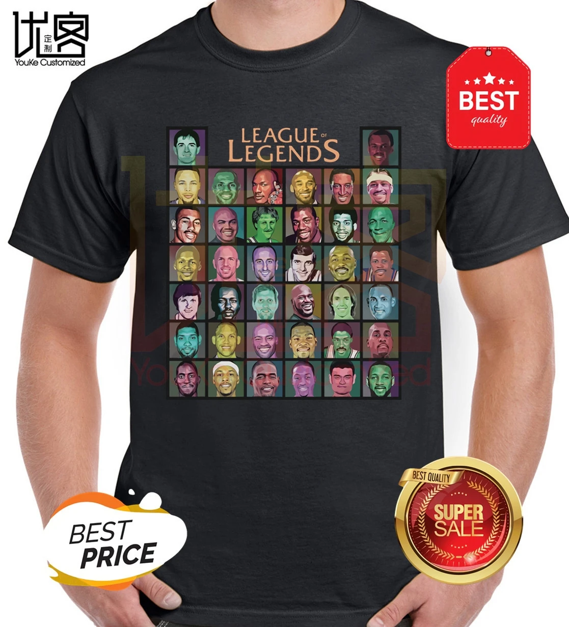 League Of Legends T-Shirt men's women's 100% cotton short sleeves tops tee printed Crewneck casual t-shirt
League Of Legends T-Shirt men's women's 100% cotton short sleeves tops tee printed Crewneck casual t-shirt