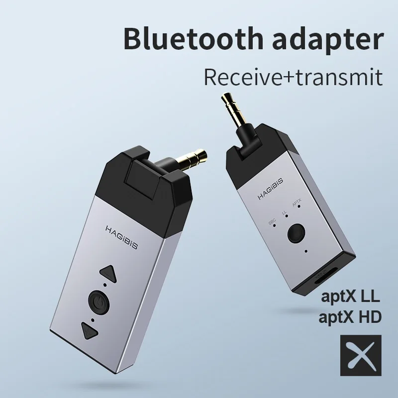 Bluetooth 5.0 Audio Receiver Transmitter aptX LL aptX HD 3.5mm Jack Aux Wireless Adapter for Car PC Headphone TV Speaker
Bluetooth 5.0 Audio Receiver Transmitter aptX LL aptX HD 3.5mm Jack Aux Wireless Adapter for Car PC Headphone TV Speaker