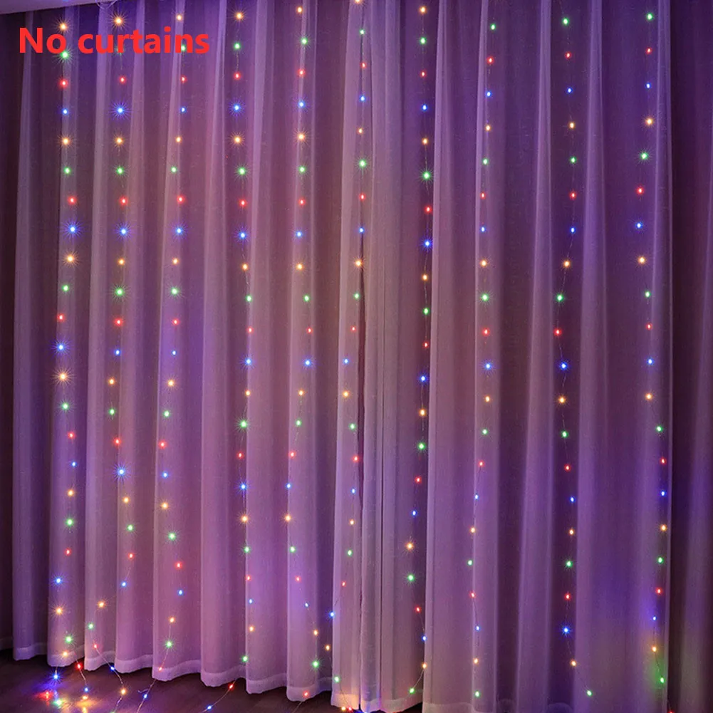 USB Remote Control Curtain Fairy String Lights Wedding Christmas Curtain Gift Multicolors Christmas Decorations Home Decor
USB Remote Control Curtain Fairy String Lights Wedding Christmas Curtain Gift Multicolors Christmas Decorations Home Decor