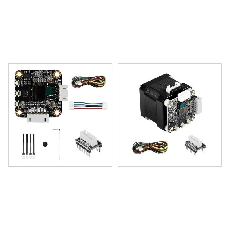 Драйвер шагового двигателя с замкнутым контуром MKS SERVO42C 42, ультрастатические замены TMC2209, Прямая поставка
Драйвер шагового двигателя с замкнутым контуром MKS SERVO42C 42, ультрастатические замены TMC2209, Прямая поставка