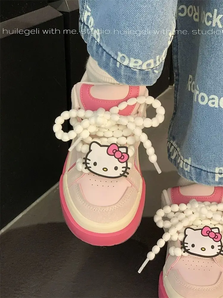 Anime Kawaii Sanrio Hello Kitty Women's Canvas Shoes Spring and Autumn New Student Fashion All-Match Niche Sneakers Casual Retro
Anime Kawaii Sanrio Hello Kitty Women's Canvas Shoes Spring and Autumn New Student Fashion All-Match Niche Sneakers Casual Retro