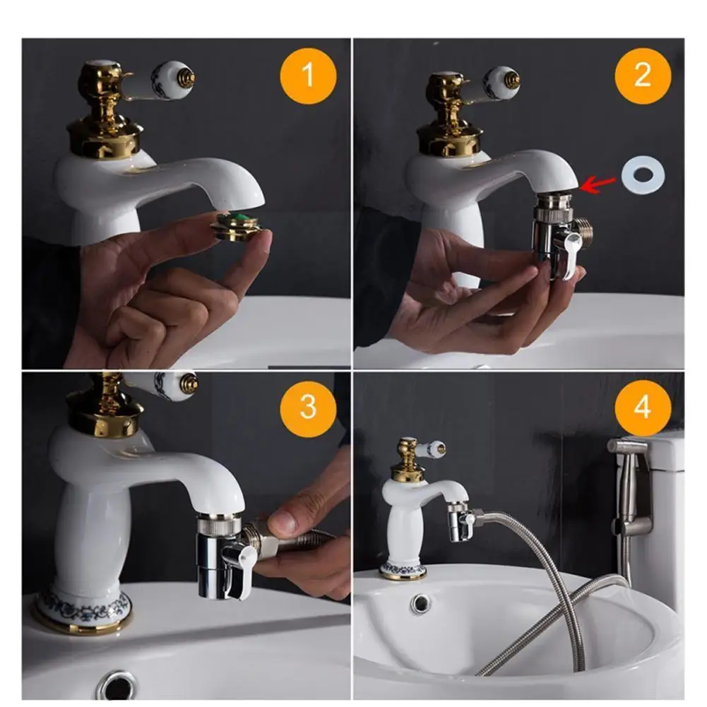 Switch Faucet Adapter Kitchen Splitter Diverter Valve Water Tap Connector Diverter For Bathroom Kichen Accessories R0W1
Switch Faucet Adapter Kitchen Splitter Diverter Valve Water Tap Connector Diverter For Bathroom Kichen Accessories R0W1