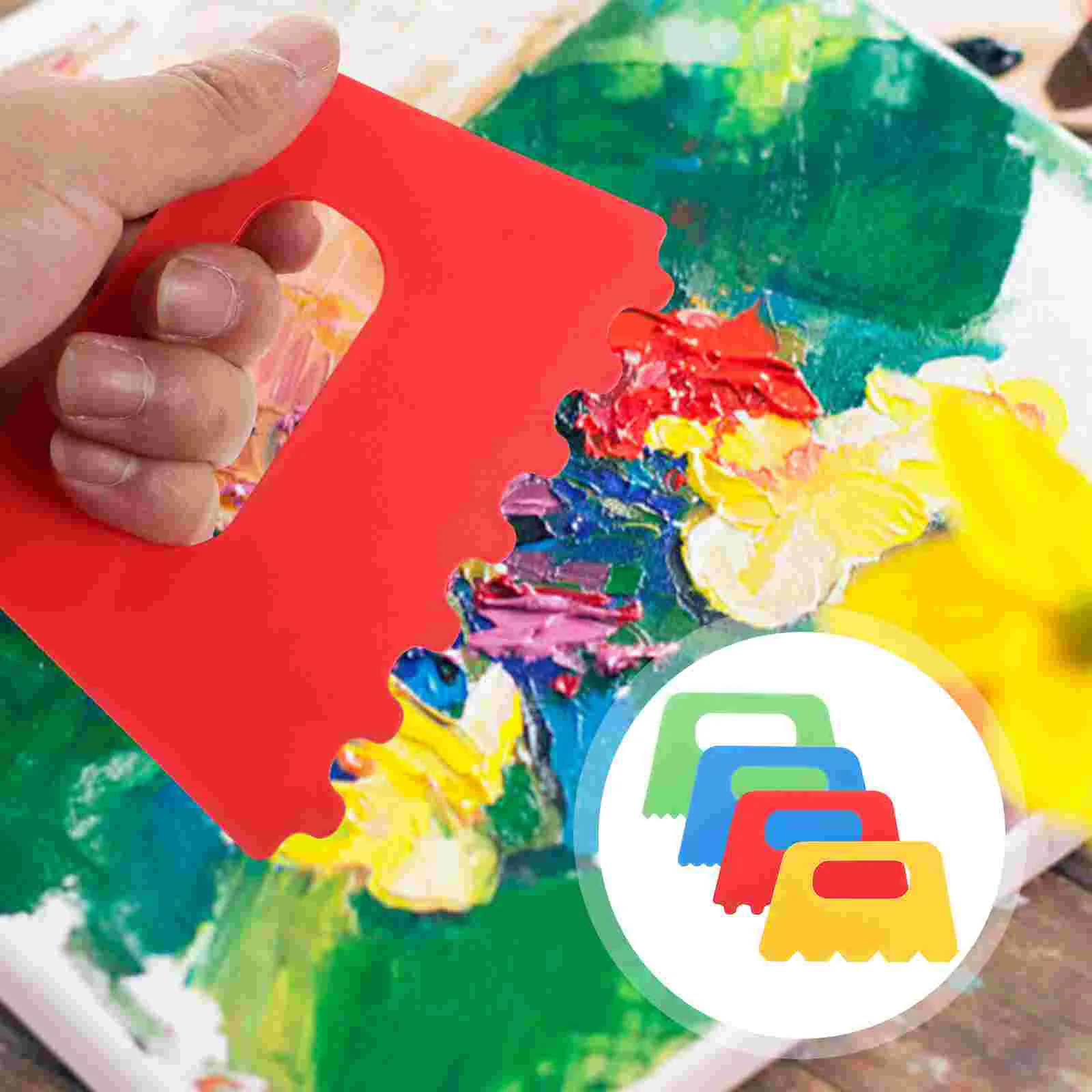 4 Pcs Kids Crafts Paint Graffiti Brush Drawing Tool Painting Scraping Brushes Toddler Tempera
4 Pcs Kids Crafts Paint Graffiti Brush Drawing Tool Painting Scraping Brushes Toddler Tempera
