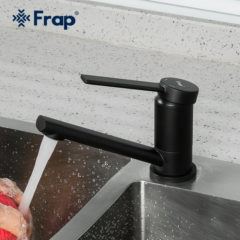 Frap Black/Chrome Faucet Bathroom Faucets Gourmet Kitchen Faucet Creative Long Spout Tap Cold Hot Mixer Crane Torneira
Frap Black/Chrome Faucet Bathroom Faucets Gourmet Kitchen Faucet Creative Long Spout Tap Cold Hot Mixer Crane Torneira