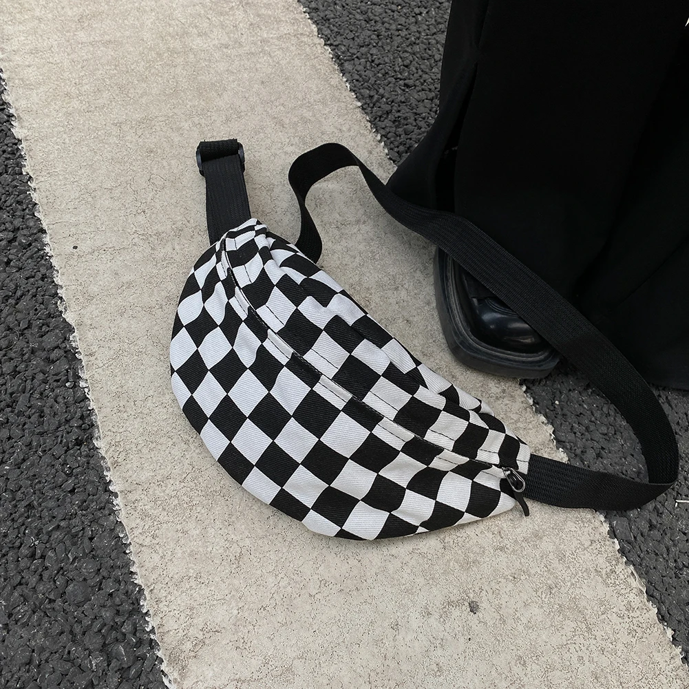 Fashion Checkered Mobile Phone Bags Unisex Hit Color Chest Back Pack Crossbody Shoulder Bag Men Package
Fashion Checkered Mobile Phone Bags Unisex Hit Color Chest Back Pack Crossbody Shoulder Bag Men Package