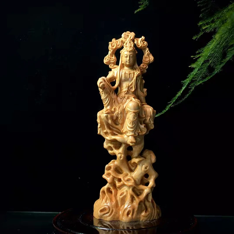 Boxwood /Thuja Wood 21cm guanyin real wood traditional chinese myth figure statue office decoration collection sculpture
Boxwood /Thuja Wood 21cm guanyin real wood traditional chinese myth figure statue office decoration collection sculpture