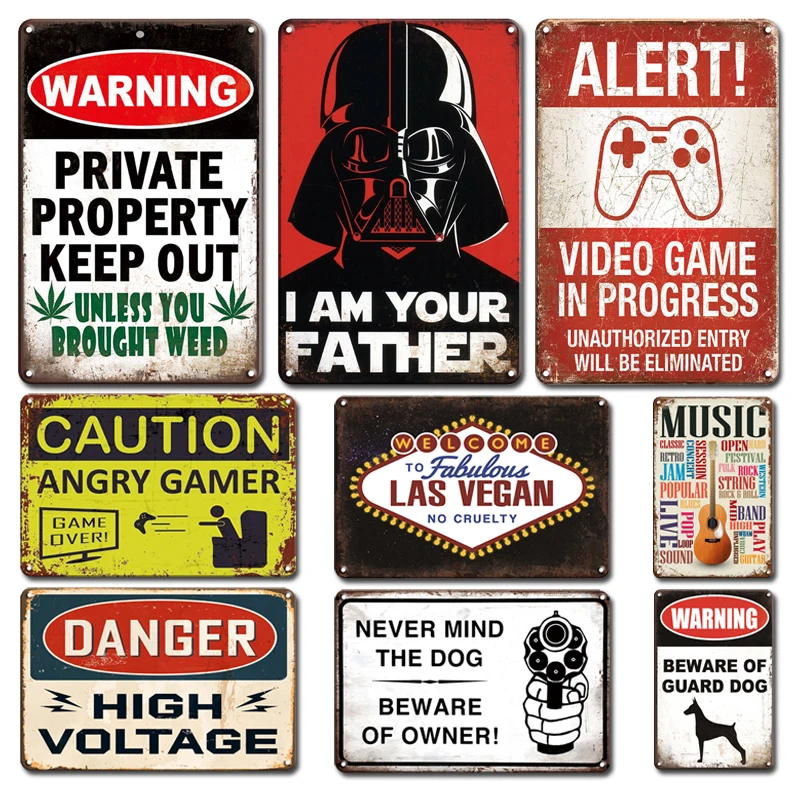 Vintage Warning No Trespassing Metal Poster Tin Sign Retro Farmhouse Gamer Room Decor Plaque Chic Man Cave Home Wall Stickers
Vintage Warning No Trespassing Metal Poster Tin Sign Retro Farmhouse Gamer Room Decor Plaque Chic Man Cave Home Wall Stickers
