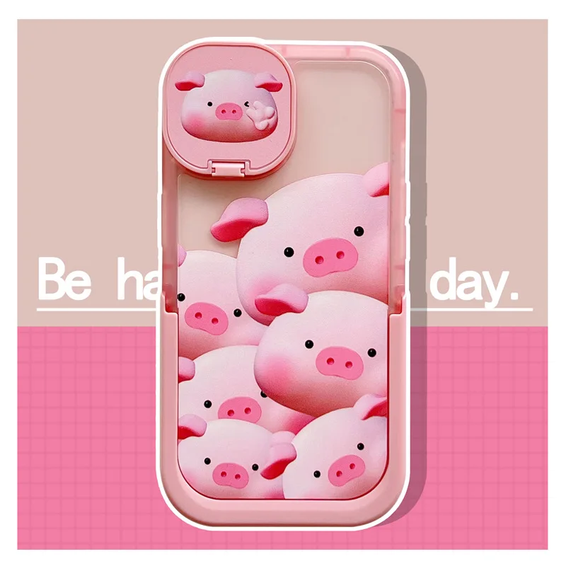 Creative Cartoon Pig Invisible Bracket Phone Case Cover for IPhone 11 12 13 Pro X XR XS Max Shockproof Case for IPhone 13 Cases
Creative Cartoon Pig Invisible Bracket Phone Case Cover for IPhone 11 12 13 Pro X XR XS Max Shockproof Case for IPhone 13 Cases