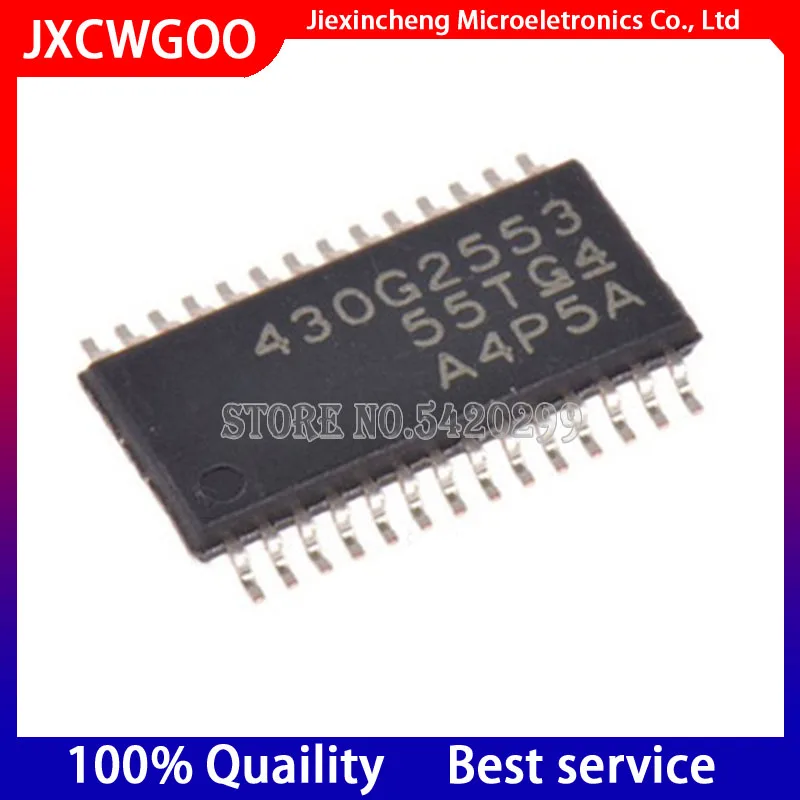 New original MSP430G2553IPW28R 430G2553 MSP430G2553 TSSOP20 Microcontroller 10PCS/LOT
New original MSP430G2553IPW28R 430G2553 MSP430G2553 TSSOP20 Microcontroller 10PCS/LOT