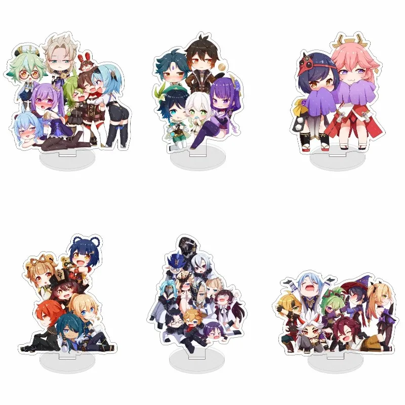 Anime Genshin Impact Scaramouche Cosplay Acrylic Figure Raiden Shogun Yae Miko Stand Model Cute Desk Decor Fans Collection Gift
Anime Genshin Impact Scaramouche Cosplay Acrylic Figure Raiden Shogun Yae Miko Stand Model Cute Desk Decor Fans Collection Gift