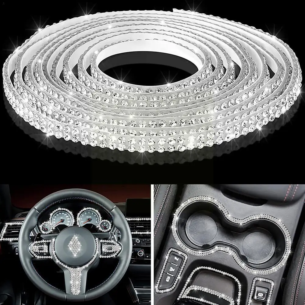 5mmx5m Car Decorative Stickers Auto Crystal Diamond Car Auto Diy Stickers Car Cover Accessories Bling Decoration Girls Inte V4e8
5mmx5m Car Decorative Stickers Auto Crystal Diamond Car Auto Diy Stickers Car Cover Accessories Bling Decoration Girls Inte V4e8