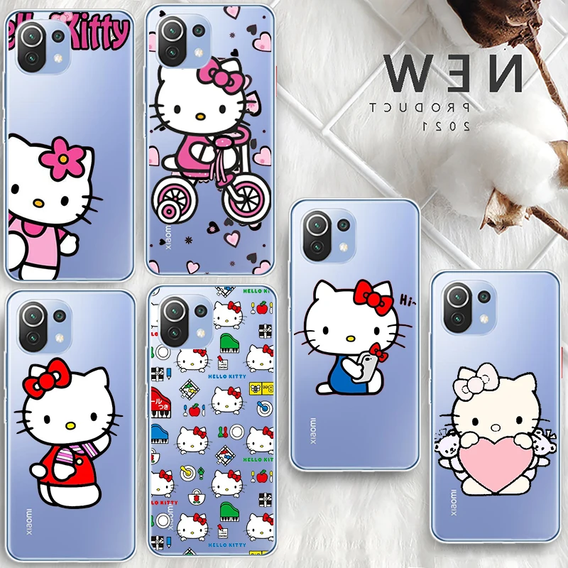 Cartoon Cute Hello Kitty For Xiaomi Redmi Note 10S 9 Civi Poco X3 NFC F3 GT M4 M3 M2 X2 F2 Pro C3 F1 5G Transparent Phone Case
Cartoon Cute Hello Kitty For Xiaomi Redmi Note 10S 9 Civi Poco X3 NFC F3 GT M4 M3 M2 X2 F2 Pro C3 F1 5G Transparent Phone Case