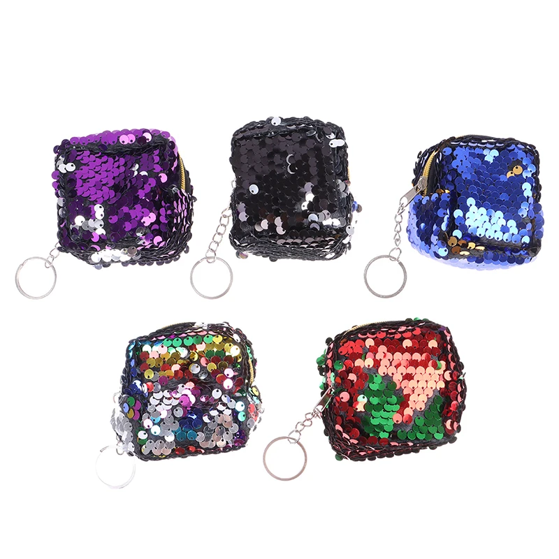 Детский миниатюрный чехол с блестками и брелоком для монет
Детский миниатюрный чехол с блестками и брелоком для монет