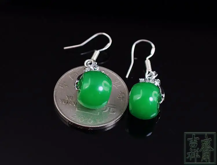 Jade Beaded Earrings For Women Jewelry Charm Natural 925 Silver Gift Gifts Stone Charms Amulets Real Chinese Gemstones Vintage
Jade Beaded Earrings For Women Jewelry Charm Natural 925 Silver Gift Gifts Stone Charms Amulets Real Chinese Gemstones Vintage