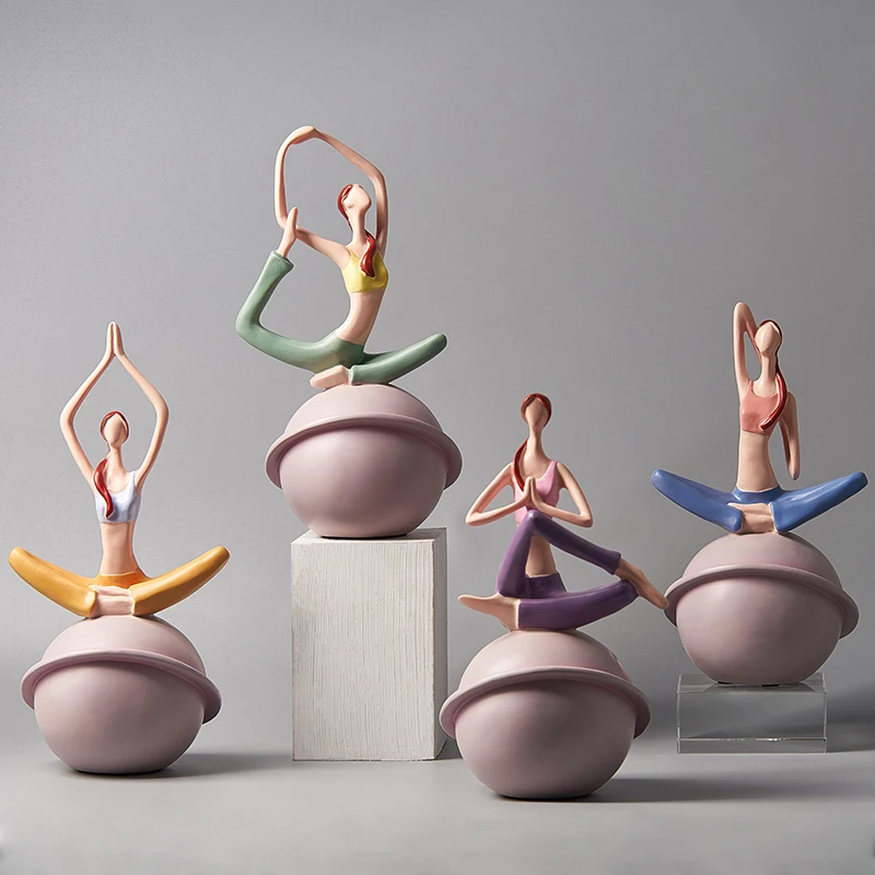 Home Decoration Abstract Art Resin Girl Yoga Poses Figurine Yoga Lady Figure Statue Studio Decor Ornament Wedding Crafts Gift
Home Decoration Abstract Art Resin Girl Yoga Poses Figurine Yoga Lady Figure Statue Studio Decor Ornament Wedding Crafts Gift